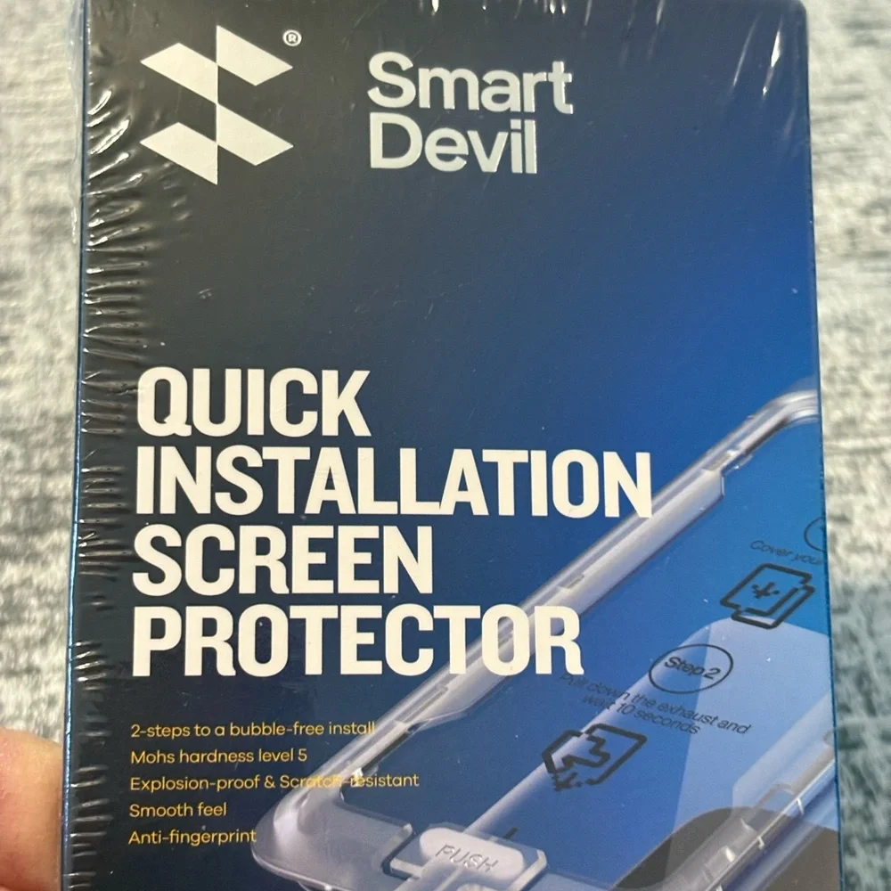SMARTDEVIL Screen Protector for iPhone 13 mini/ Tempered Glass HD Clear Film nwt